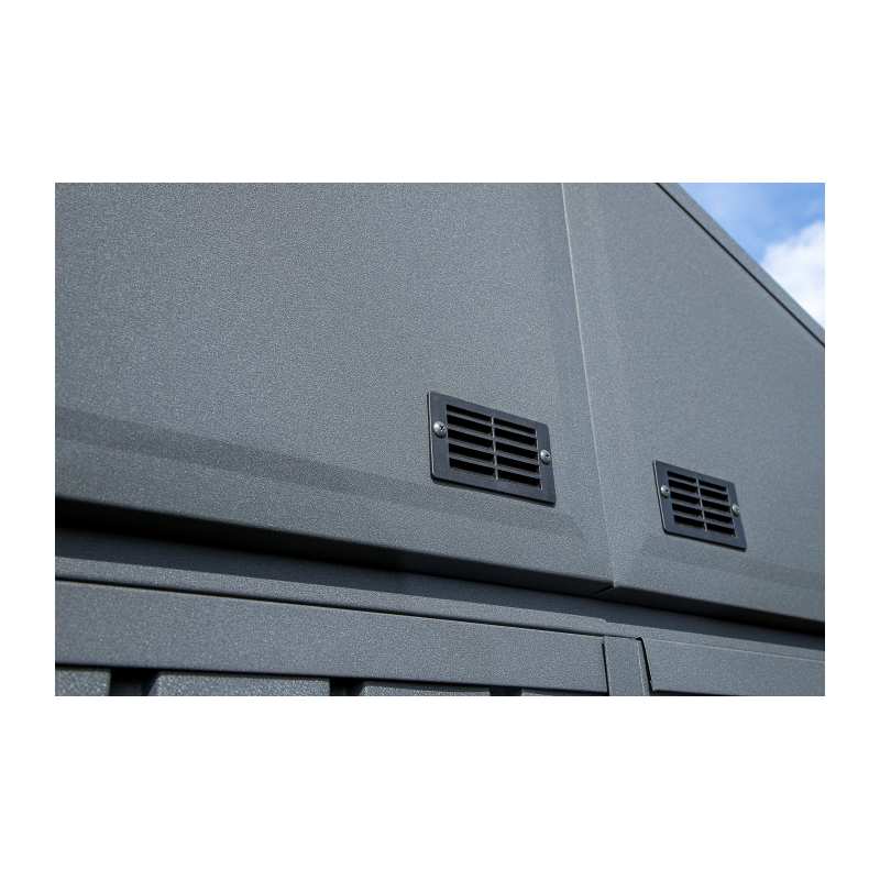 Arrow 14x16 Elite Steel Storage Shed - Anthracite (EG1416AN)