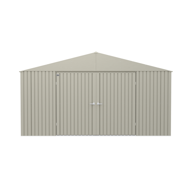 Arrow 14x16 Elite Steel Storage Shed - Cool Grey (EG1416CG)