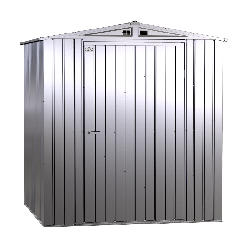 Arrow 6x6 Elite Steel Storage Shed - Galvalume (EG66AB)