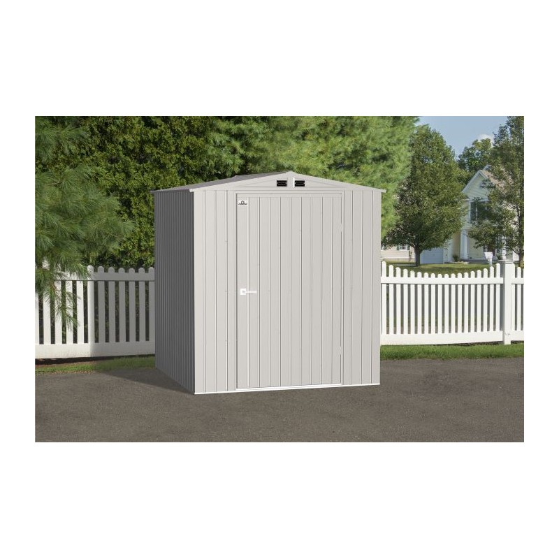 Arrow 6x6 Elite Steel Storage Shed - Cool Grey (EG66CG)