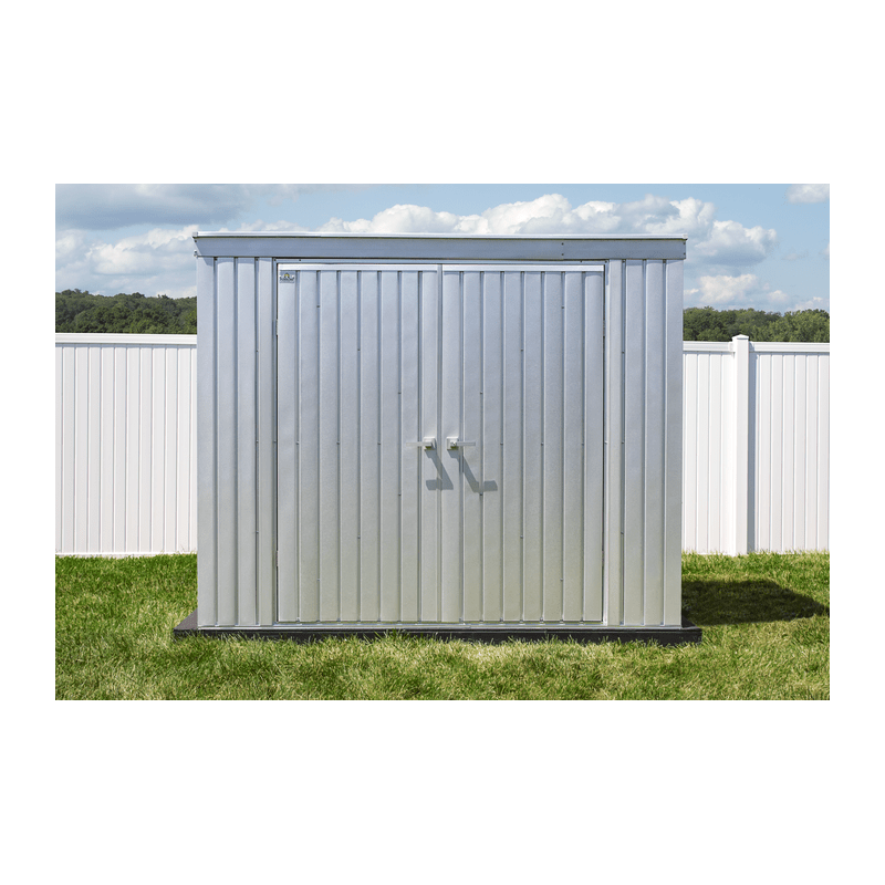 Arrow Elite 8x4 Metal Shed Kit - Silver (EP84AB)