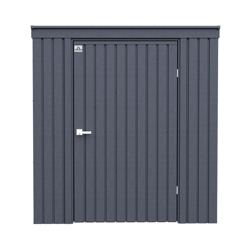 Arrow Elite 6x4 Metal Storage Shed Kit - Anthracite (EP64AN)