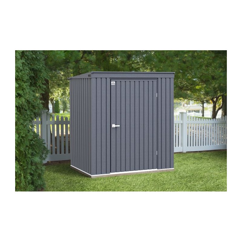 Arrow Elite 6x4 Metal Storage Shed Kit - Anthracite (EP64AN)
