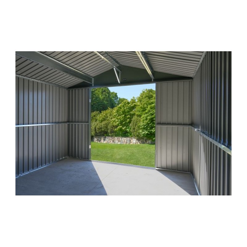 Arrow Scotts Lawn Care 10x12 Storage Shed - Green (STTEG1012)