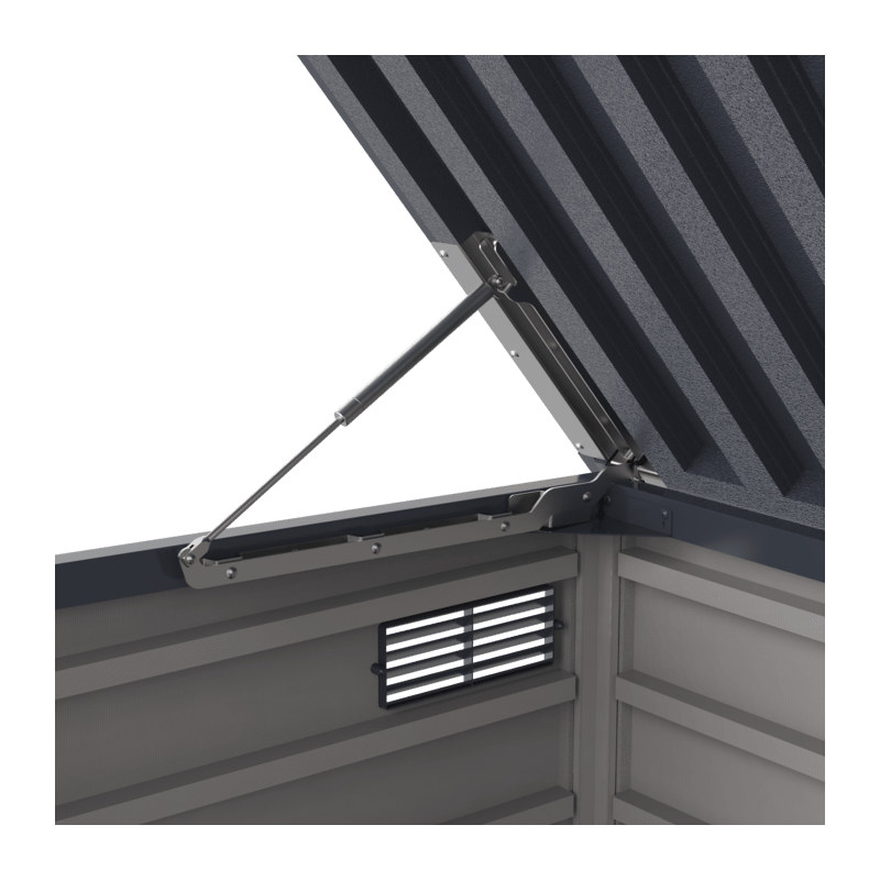 Duramax 6x3 MultiStore Vinyl Garbage Bin Shed (90225)