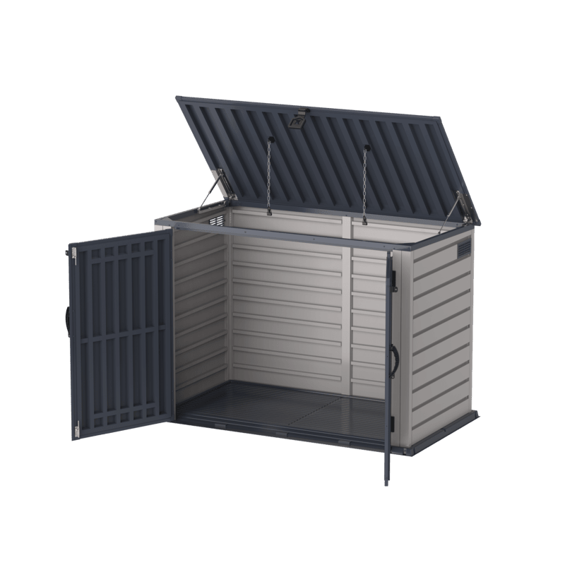 Duramax 6x3 MultiStore Vinyl Garbage Bin Shed (90225)