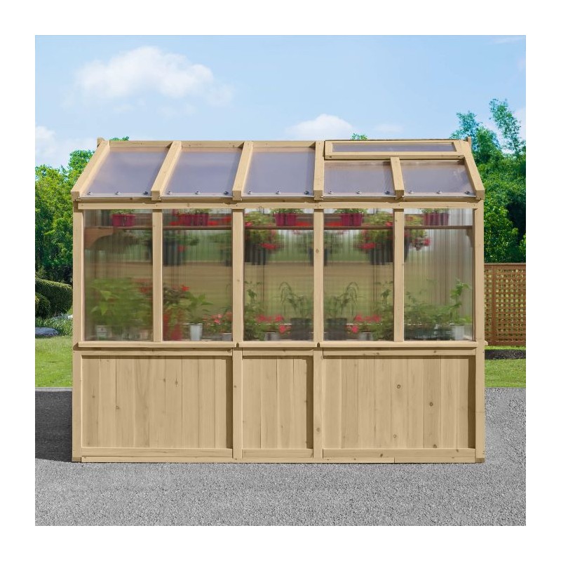 Yardistry 6.7x9.7 Meridian Greenhouse Kit (YM11950XCOM)