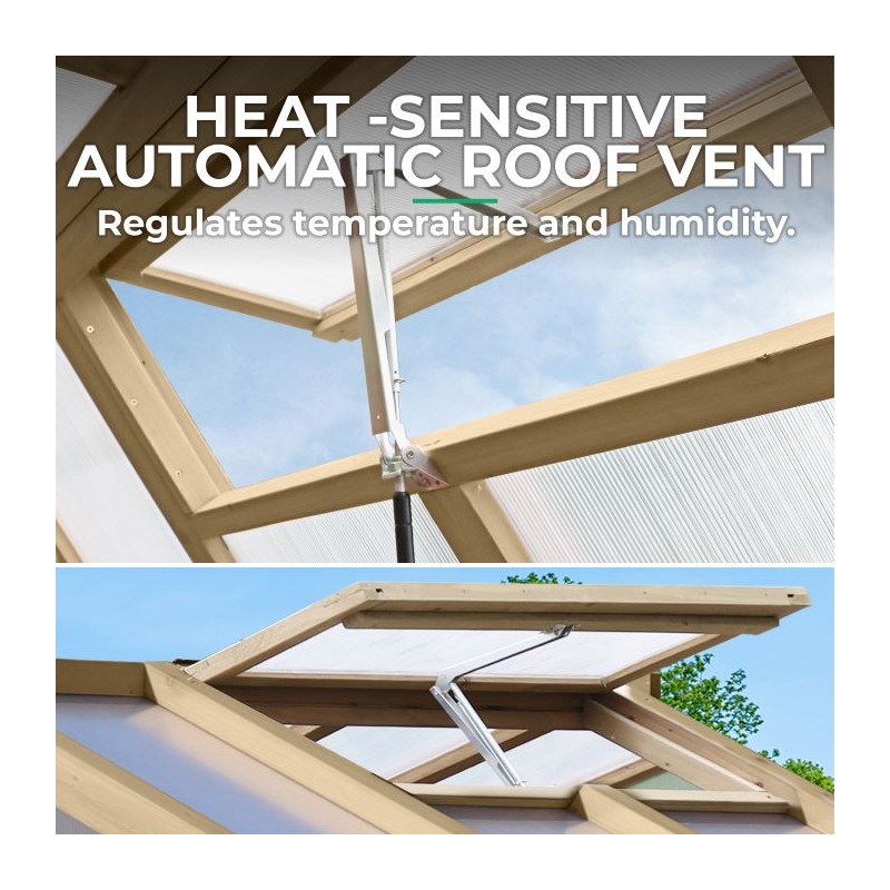 Yardistry 6.7x 6 Meridian Greenhouse Kit (YM11947COM)