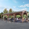 Yardistry 14x34 Multi-Purpose Shade Structure Kit (YM12871COM)