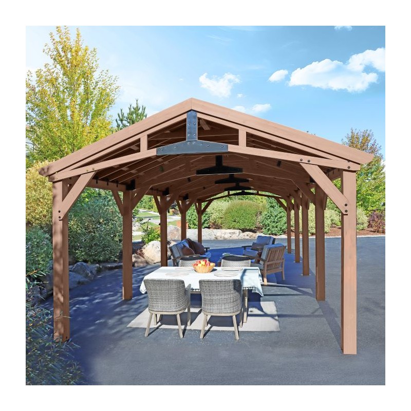 Yardistry 14x34 Multi-Purpose Shade Structure Kit (YM12871)