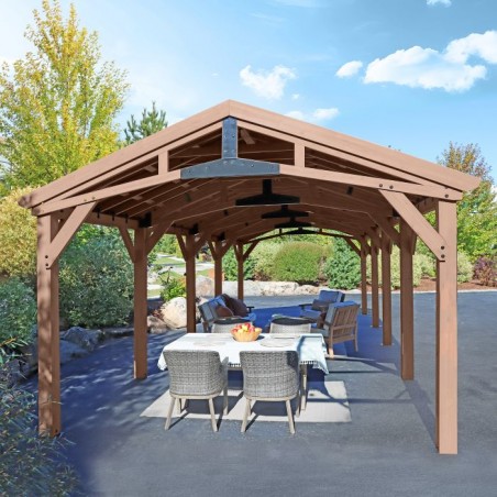 Yardistry 14x34 Multi-Purpose Shade Structure Kit (YM12871COM)