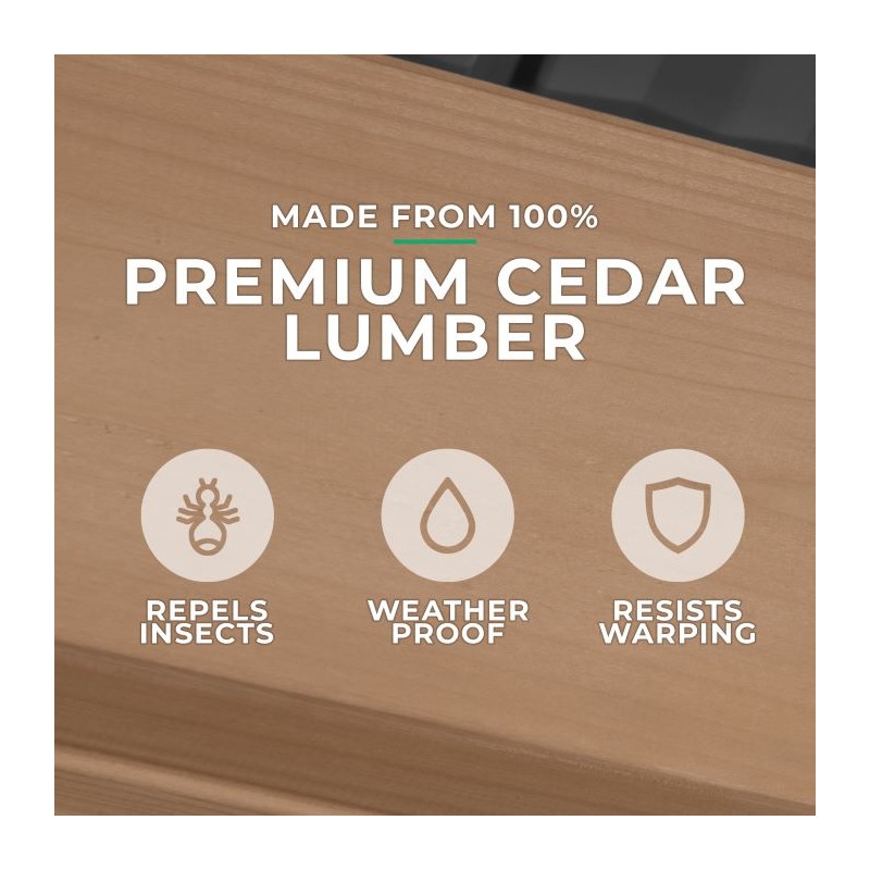 Yardistry 14x34 Multi-Purpose Shade Structure Kit (YM12871COM)