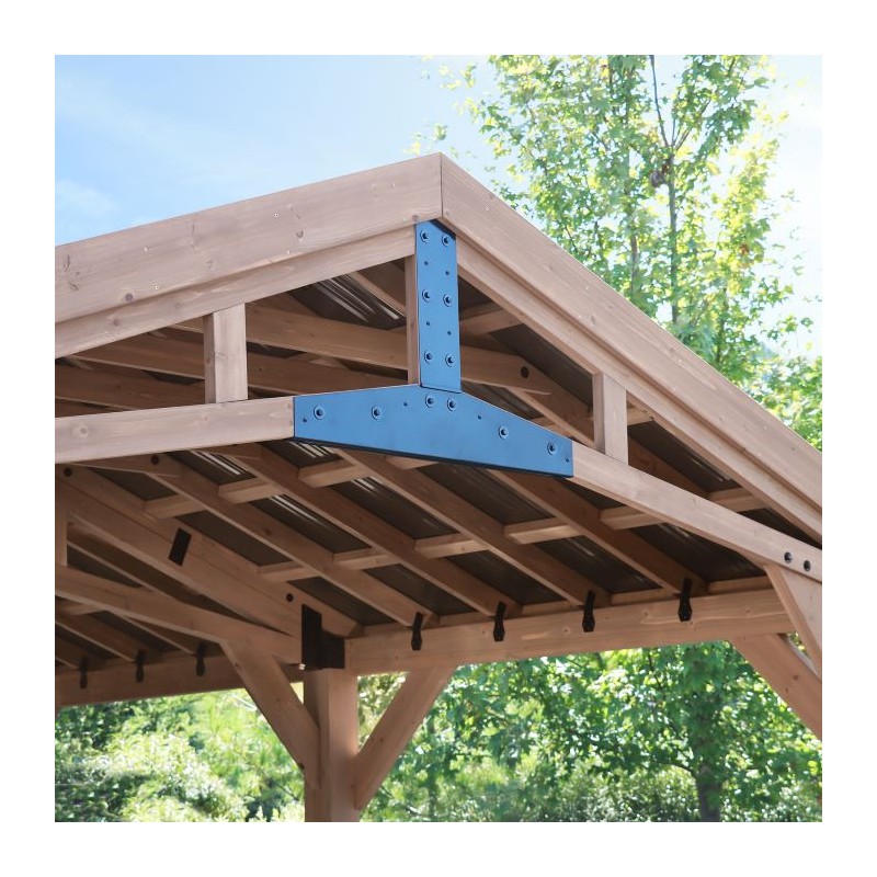 Yardistry 14x25 Multi-Purpose Shade Structure Kit (YM12870COM)