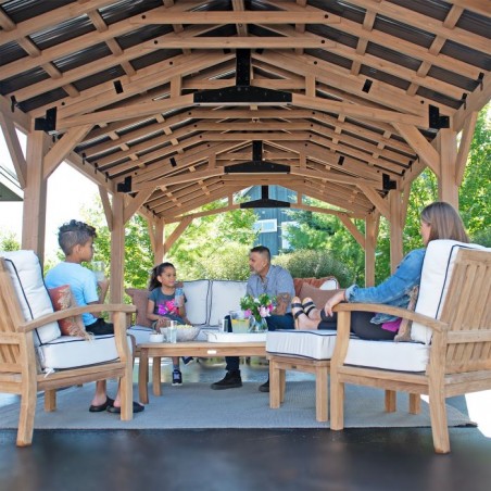 Yardistry 14x25 Multi-Purpose Shade Structure Kit (YM12870COM)