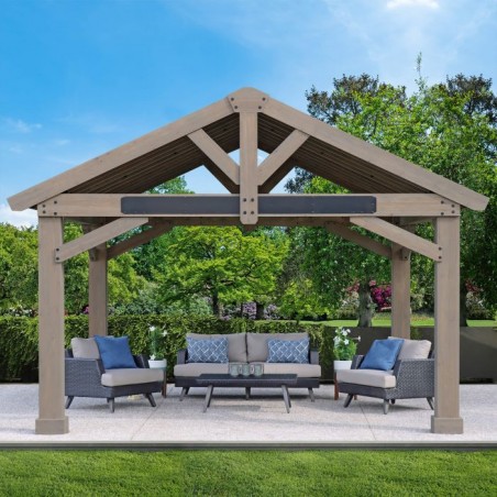 Yardistry 16x14 Timber Frame Pavilion Kit (YM12904COM)