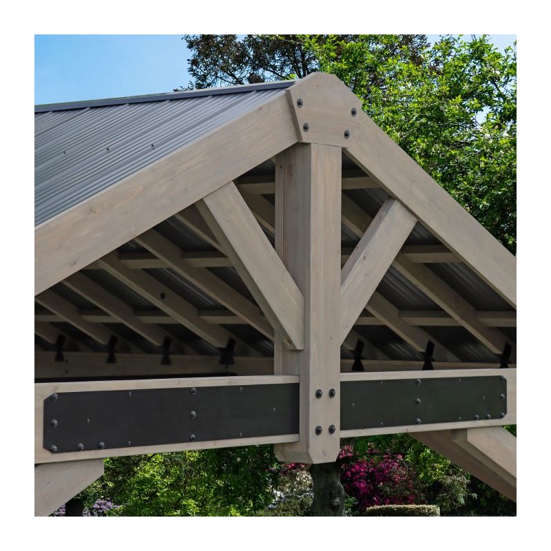 Yardistry 16x14 Timber Frame Pavilion Kit (YM12904)