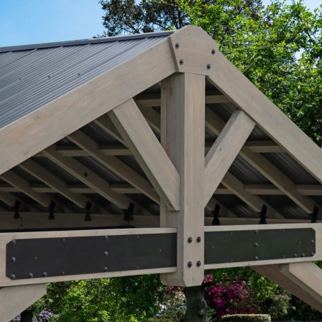 Yardistry 16x14 Timber Frame Pavilion Kit (YM12904COM)