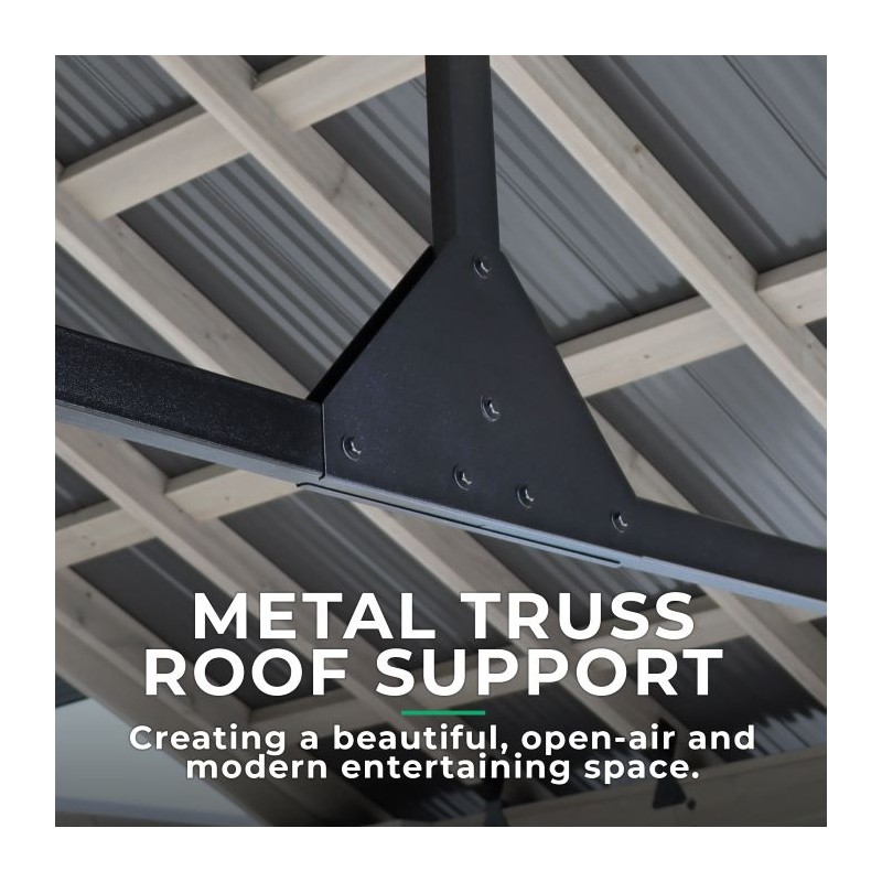 Yardistry 16x14 Timber Frame Pavilion Kit (YM12904COM)