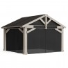 Yardistry 16x14 Timber Frame Pavilion Mosquito Mesh Kit (YM12928COM)