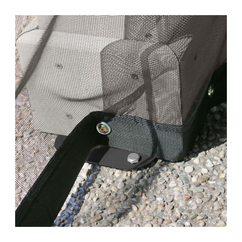 Yardistry 16x14 Timber Frame Pavilion Mosquito Mesh Kit (YM12928COM)