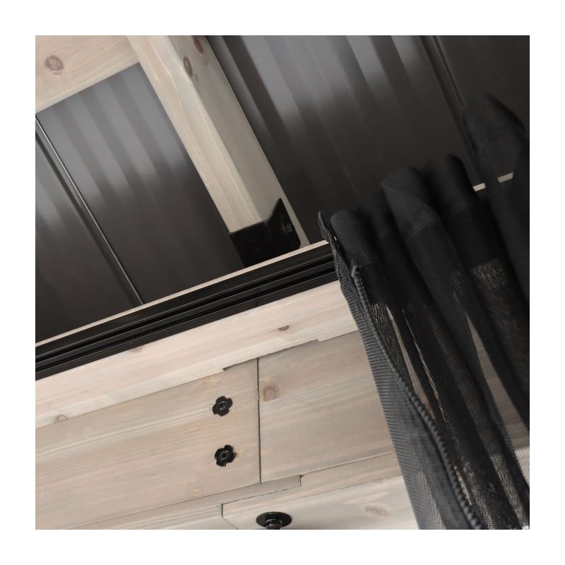 Yardistry 16x14 Timber Frame Pavilion Mosquito Mesh Kit (YM12928COM)