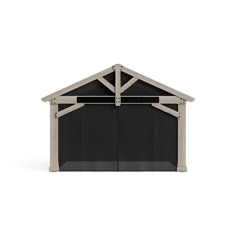 Yardistry 16x14 Timber Frame Pavilion Mosquito Mesh Kit(YM12928)