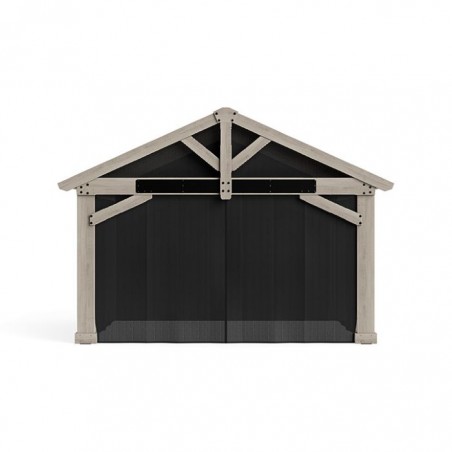 Yardistry 16x14 Timber Frame Pavilion Mosquito Mesh Kit (YM12928COM)