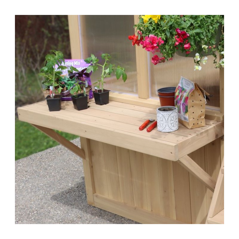 Yardistry Meridian Greenhouse Workstation (YM11816)