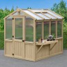 Yardistry Meridian Greenhouse Workstation (YM11816COM)