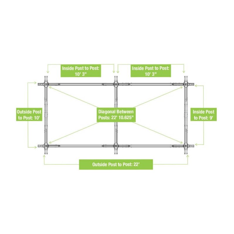 Yardistry 12x24 Pergola Kit (YM12778)