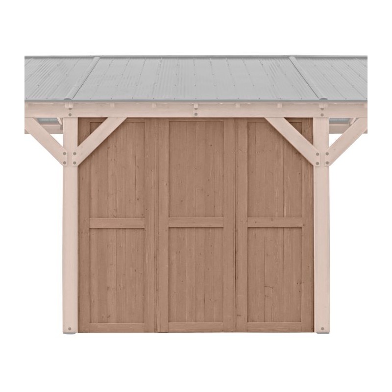 Yardistry Privacy Wall for Multi-Purpose Shade Structure (YM12728COM)