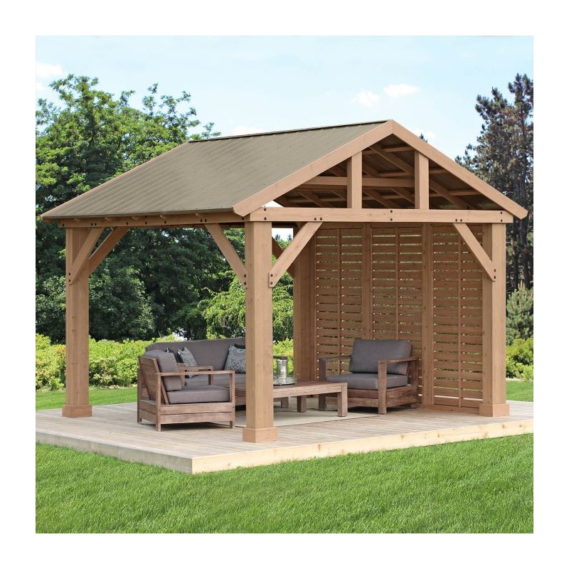 Yardistry 12 Pavilion Privacy Wall (YM12521)