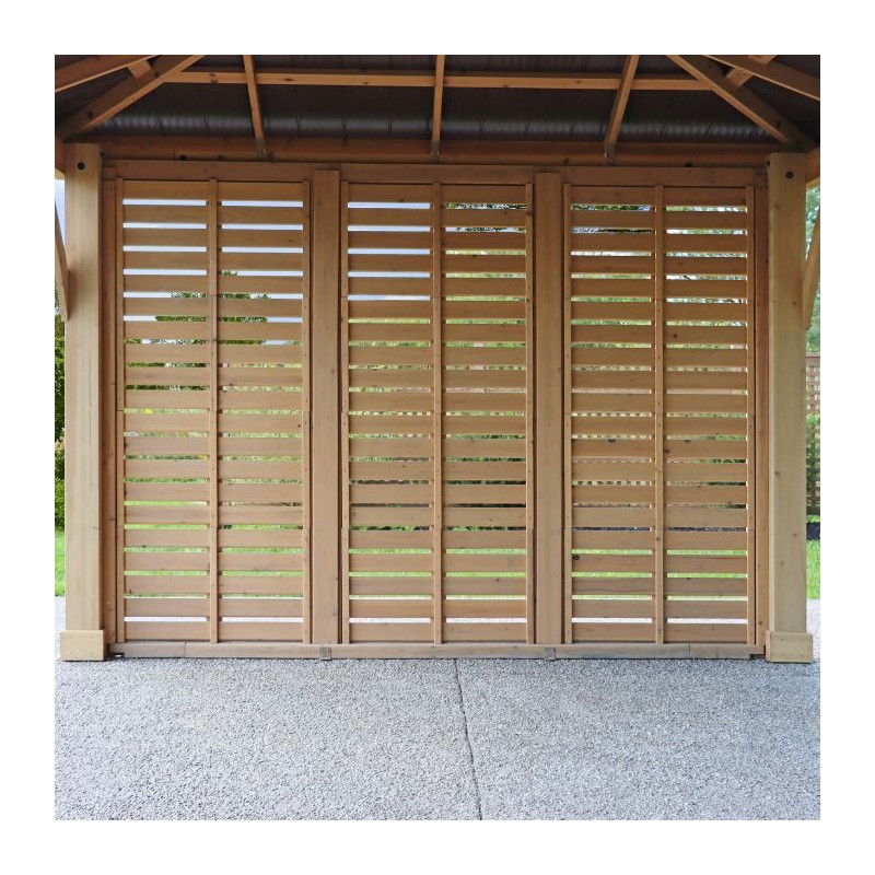 Yardistry 12 Meridian Privacy Wall Kit (YM11804COM)