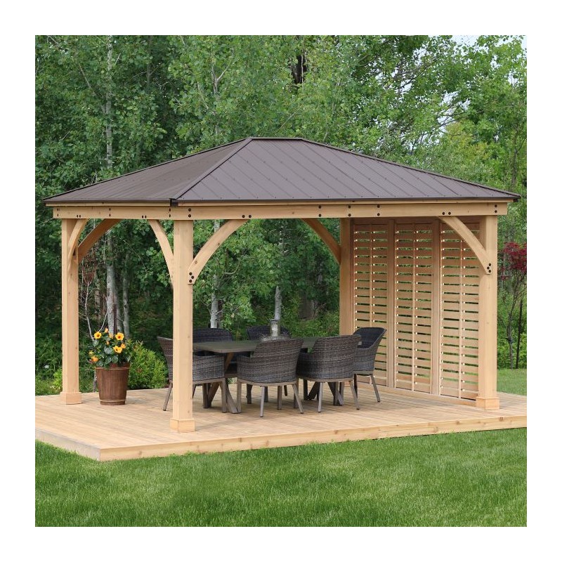 Yardistry 12 Meridian Privacy Wall Kit (YM11804COM)