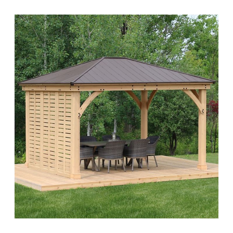 Yardistry 12 Meridian Privacy Wall Kit (YM11804COM)