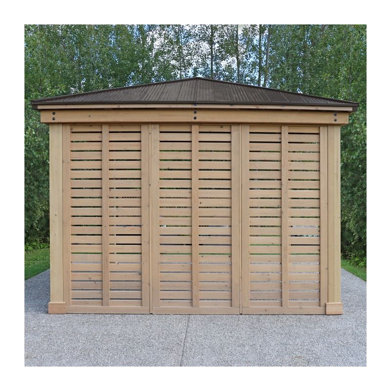 Yardistry Meridian 10' Privacy Wall (YM11811COM)