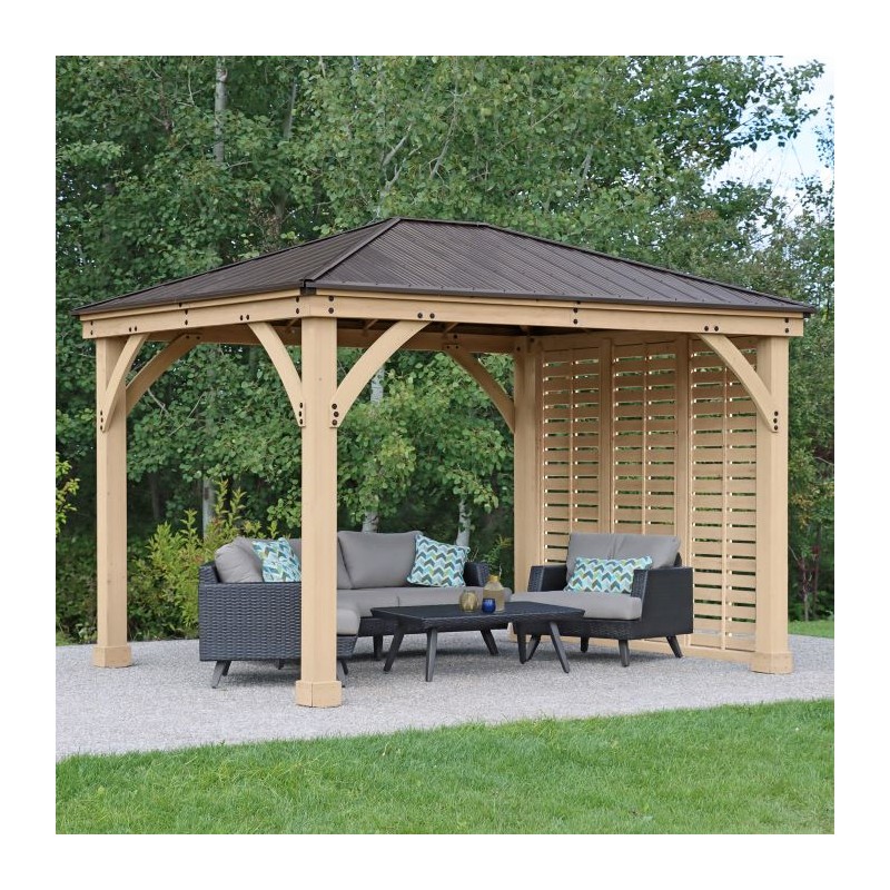 Yardistry Meridian 10' Privacy Wall (YM11811COM)