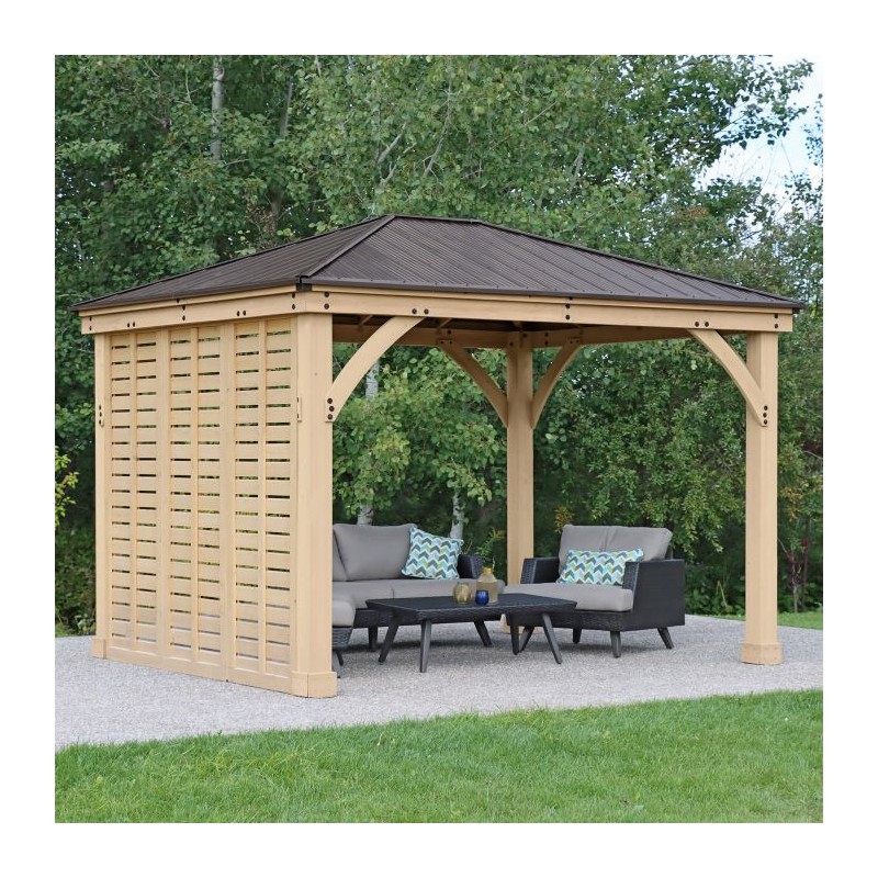 Yardistry Meridian 10' Privacy Wall (YM11811COM)