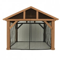 Yardistry 14x12 Pavilion Mesh Kit (YM12834XCOM)