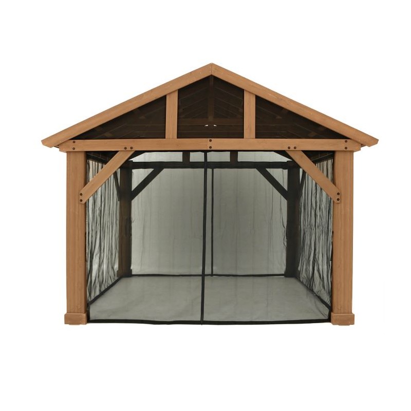 Yardistry 14x12 Pavilion Mesh Kit (YM12834XCOM)