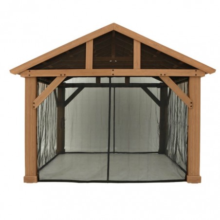 Yardistry 14x12 Pavilion Mesh Kit (YM12834XCOM)