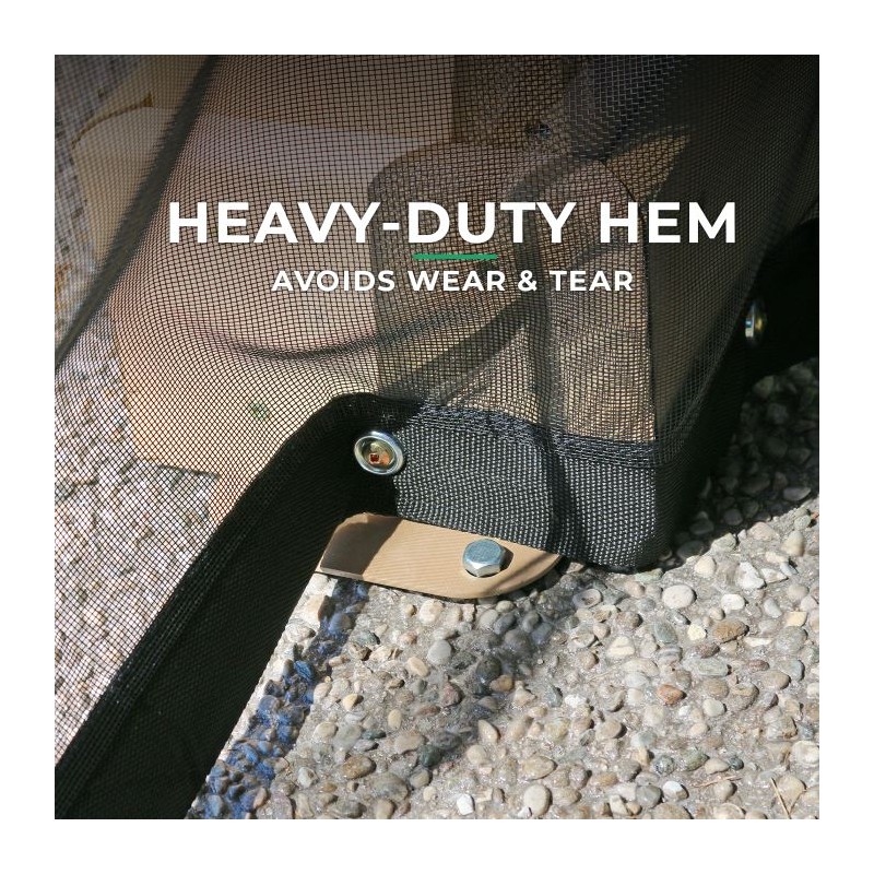 Yardistry Meridian 12x24 Mesh Kit (YM12789COM)