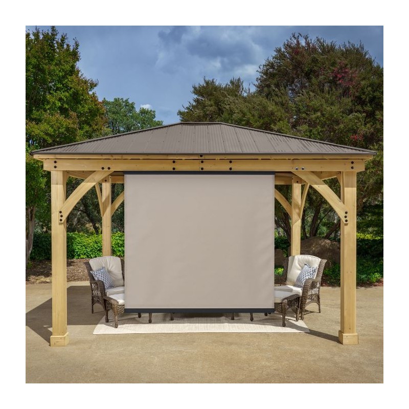 Yardistry 7.5 x 7.5 Outdoor Roller Shade (YM12727)