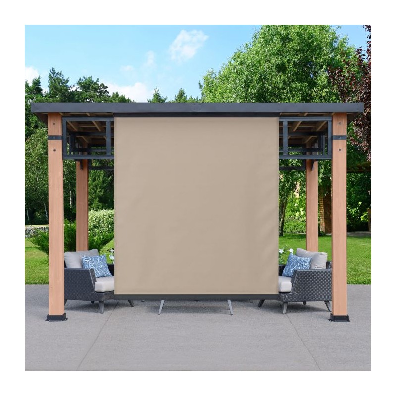 Yardistry 7.5 x 7.5 Outdoor Roller Shade (YM12727)