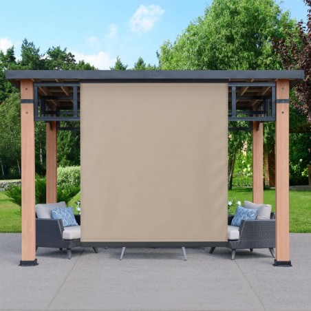 Yardistry 7.5 x 7.5 Outdoor Roller Shade (YM12727COM)