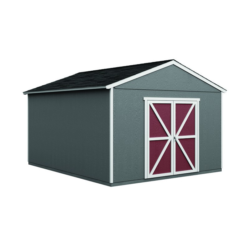 Handy Home  Astoria 12x16 Wood Storage Shed Kit (19417-7)