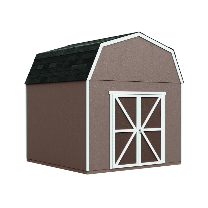 Handy Home Braymore 10x10 Wood Storage Shed Kit (19449-8)