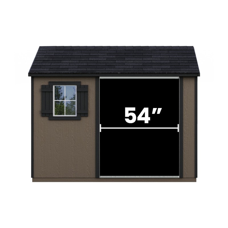 Handy Home Avondale 10x8 Wood Storage Shed Kit with Floor (18242-6)