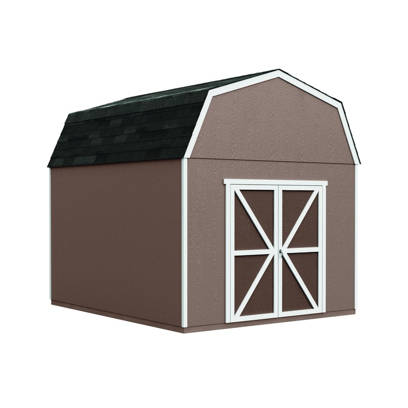 Handy Home 10x12 Braymore Wood Storage Shed Kit (19452-8)