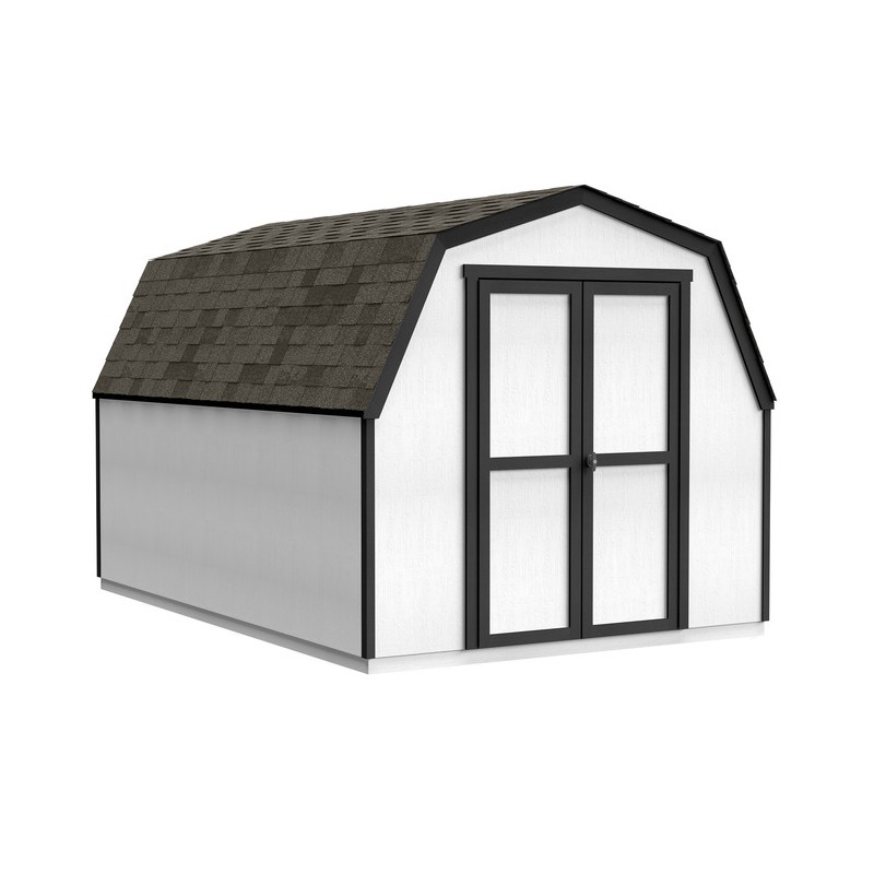 Handy Home Andover 8 ft. x 12 ft. Gambrel Shed w/ Floor (19654-6)